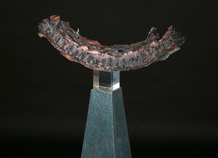 Jutta Hass, Erinnerungen Paperclay, Höhe 60 cm